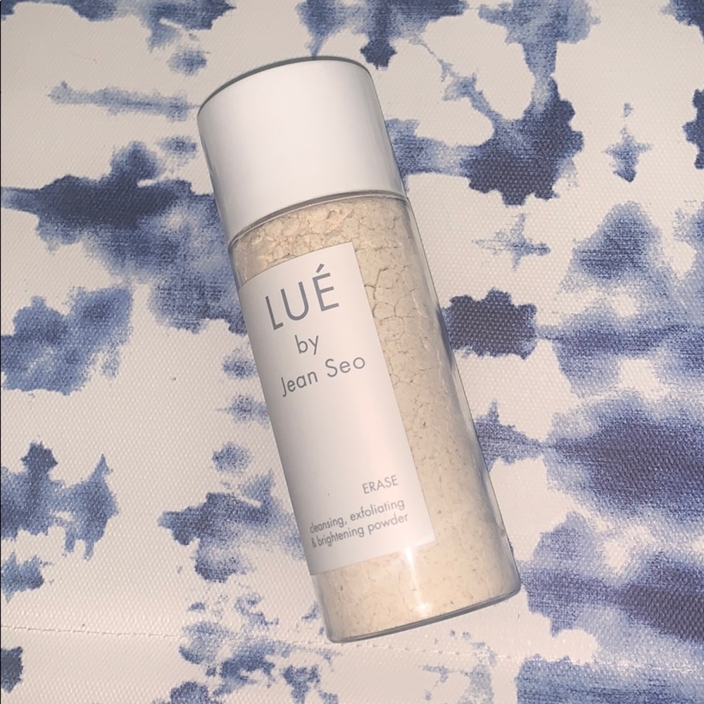 Cleansing, exfoliating, and brightening powder